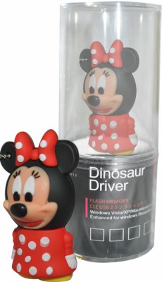 

Dinosaur Drivers Mickey Mouse 8 GB Pen Drive(Red)