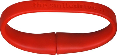 

Smiledrive Wristband 8 GB Pen Drive(Red)