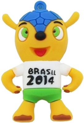 Microware Brasil 2014 Shape 16 GB Pen Drive Microware Pen Drives