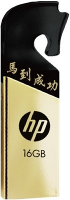 

HP v219g 16 GB Pen Drive(Black & Gold)