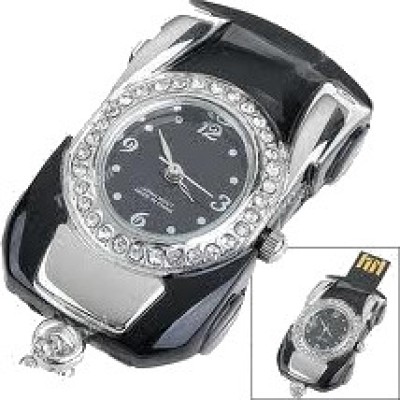 

Microware Black Car With Watch Shape 4 GB Pen Drive