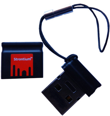 

Strontium Key 8 GB Pen Drive(Black)