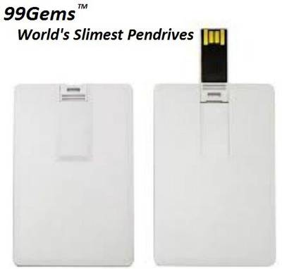 99 Gems Credit Card Shape,Slimest 8 GB Pen Drive