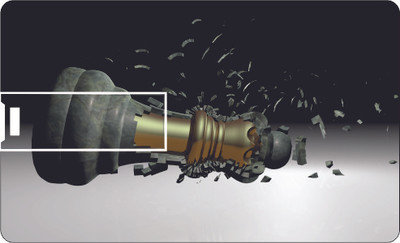 61% OFF on Printland Credit Card Knight 8 GB Pen Drive(Multicolor)