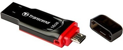 

Transcend JetFlash 340 OTG 16 GB OTG Drive(Black, Type A to Micro USB)