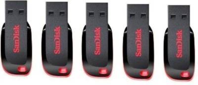 SanDisk (PACK OF 5) 16 GB Pen Drive