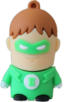 Quace Green Lantern 8 GB Pen Drive Multicolor