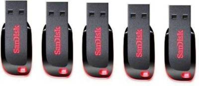 SanDisk (PACK OF 5) 16 GB Pen Drive