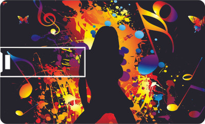 61% OFF on Printland Credit Card Music 8 GB Pen Drive(Multicolor)