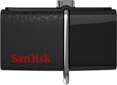 SanDisk Ultra Dual 2 32Gb Usb 3.0 Otg Drive 16 GB Pen Drive(Black) available at flipkart for Rs.800