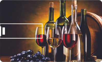 53% OFF on Printland Credit Card Bottels Card 8 GB Pen Drive(Brown)