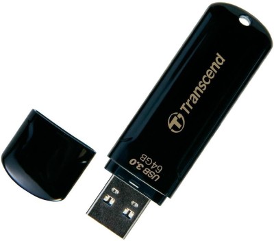 

Transcend TS64GJF700 64 GB Pen Drive(Black)