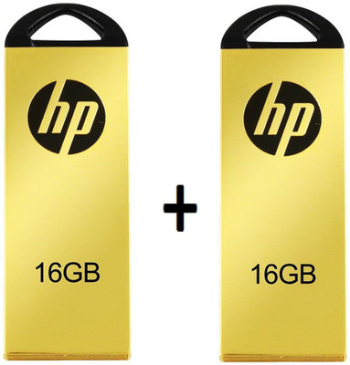 

HP V225W 16 GB Pen Drive(Gold)