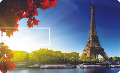 61% OFF on Printland Credit Card Love Paris 8 GB Pen Drive(Multicolor)