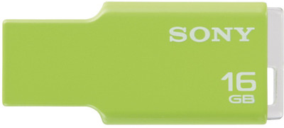 Sony Micro Vault Tiny 16 GB Pen Drive(Green)