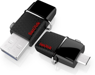 

SanDisk Sandisk dual Usb Drive 3.0 16 GB Pen Drive(Black, Red)