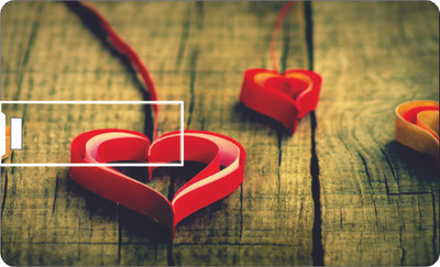 50% OFF on Printland Credit Card Love Pendelant 8 GB Pen Drive(Green)