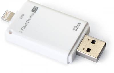 IFlash Drive HD 32 GB  Pen Drive (White) 