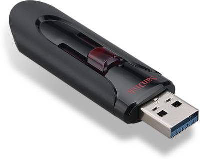 SanDisk CRUZER GLIDE 64 GB Pen Drive