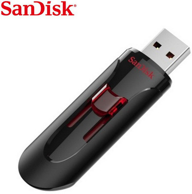 

SanDisk CRUZER GLIDE 64 GB Pen Drive(Black)