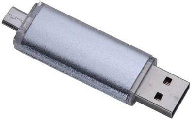 Eshop 2 in 1 OTG Micro USB Flash Drive 8 GB OTG Drive Silver, Type A to Micro USB