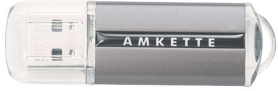 Amkette Robusto 2 GB Pen Drive(Silver)