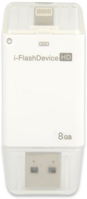 

Your Deal 8GB i Flash Drive USB OTG Memory Stick 8 GB Pen Drive(White)