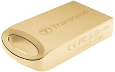 Transcend JetFlash 510 32 GB Utility Pendrive (Gold) 