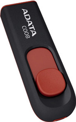 

Adata C008 Capless Sliding 16 GB Pen Drive(Black)