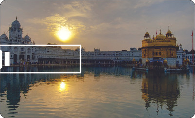 61% OFF on Printland Credit Card Golden Temple 8 GB Pen Drive(Multicolor)