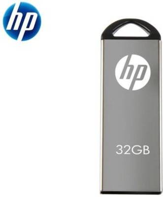 HP v220W 32 GB  Pen Drive (Grey) 