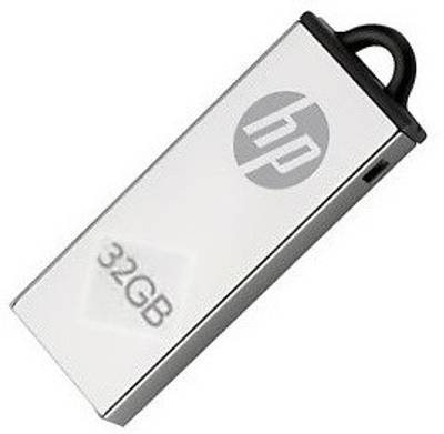 HP v220W 32 GB  Pen Drive (Grey) 