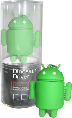 

Dinosaur Drivers Green Android 8 GB Pen Drive(Multicolor)