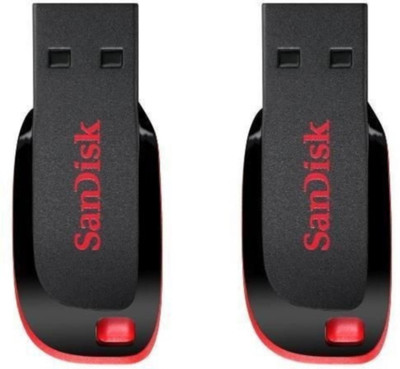 

SanDisk Cruzer Blade 32 GB 32 GB Pen Drive(Multicolor)