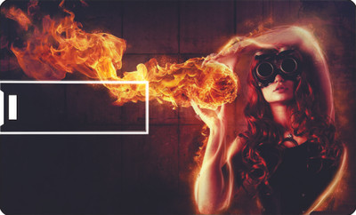 61% OFF on Printland Credit Card Fire Hell 8 GB Pen Drive(Multicolor) 61% OFF on Printland Credit Card Fire Hell 8 GB Pen Drive(Multicolor)