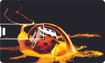 61% OFF on Printland Credit Card Dice 8 GB Pen Drive(Multicolor)