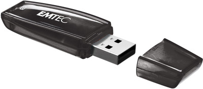 Emtec EKMMD8GC400 8 GB Pen Drive(Black)