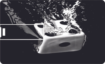 50% OFF on Printland Credit Card Water Dice 8 GB Pen Drive(Multicolor)