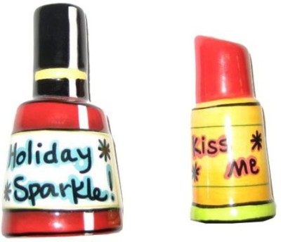 

Appletree Design Nail Polish And Lipstick Salt And Pepper Set