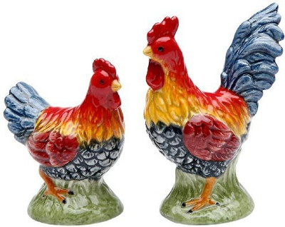 

Appletree Design Barn Yard Rooster Salt And Pepper Set