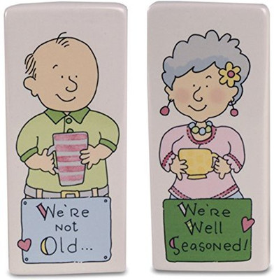 

Well Seasoned by Pavilion 4Inch Salt And Pepper Shaker Set