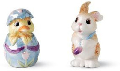 

Fitz and Floyd Painting Eggs Salt And Pepper Set