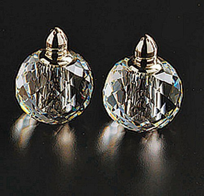 

Badash Salt & Pepper Set Zendra Gold