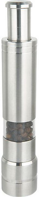 

MOG Salt N Pepper Grinder Stainless Steel Squeeze Mill(Silver, Pack of 1)