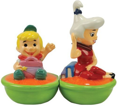 

Westland Giftware The Jetsons Magnetic Elroy And Judy Salt And Pepper Shaker Set
