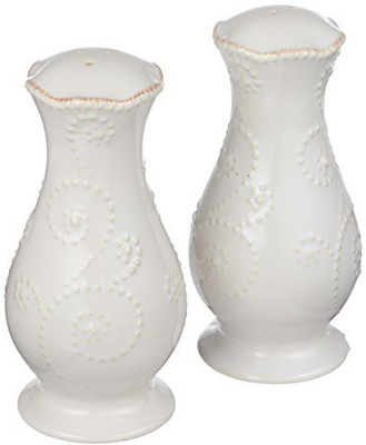 Lenox French Perle White Tall Salt And Pepper Set