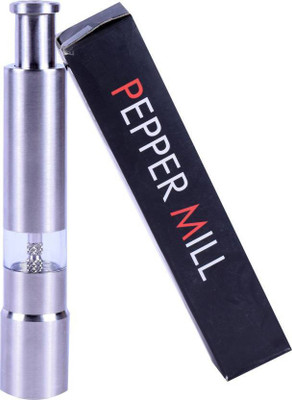 

Dealfinity Pepper Mill Stainless Steel Squeeze Mill(Silver, Pack of 1)