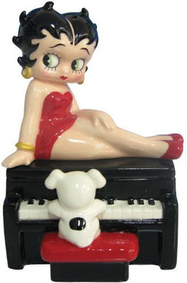 

Westland Giftware Betty Boop Magnetic Betty On Piano Salt And Pepper Shaker Set