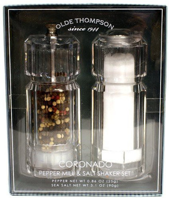

Olde Thompson 512Inch Coranado Peppermill And Salt Shaker