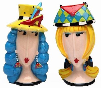 

Appletree Design Let'S Go Shopping Salt And Pepper Set